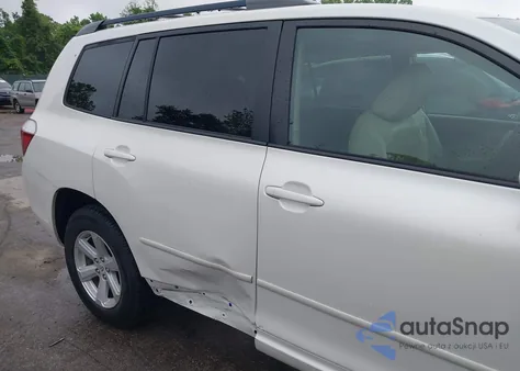 2010 Toyota Highlander Se V6 from USA, damaged, VIN 5TDJK3EH9AS035424